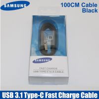 ของแท้เหมาะสำหรับ USB Samsung 3.1 TYPE-C ข้อมูลการชาร์จเร็วเหมาะสำหรับ Samsung Galaxy A80 A70 A60 A50 A40 A30 S8 S9 Plus S10e Note 9 8