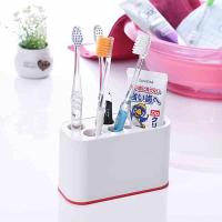 ที่เก็บแปรงสีฟัน ที่ใส่แปรงสีฟัน ที่วางแปรงสีฟัน ที่แขวนแปรงสีฟัน แปรงสีฟัน ยาสีฟัน Toothbrush Toothpaste รุ่น KOMO-004.