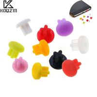 【jw】✠  10pcs 3.5mm Silicone Headphone Jack Dust Plug Hole Audio Microphone Interface Stopper Laptop Cover