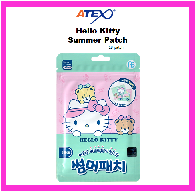 [ATEX] Hello Kitty Summer Patch 18patch (6eax3sheets) outdoor