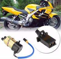 YY MALLจัดส่งที่รวดเร็วMiracle Shining 10MM Outlets Electric Fuel Pump for Honda Kawasaki Suzuki Yamaha Carbureted