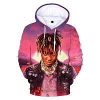 Juice WRLD-Sudadera con capucha y estampado 3D para hombre y mujer, ropa de calle de rapero Harajuku, estilo Hip Hop, Jersey informal a la moda de otoño