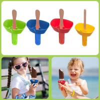 New Drip-Proof Popsicle Rack Drip Free Ice Holder Mess Free Popsicle Frozen Rack Holder Treats With For Kids Straw K0V5