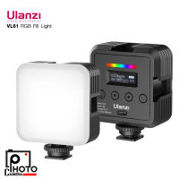 ULANZI VL61 RGB MINI PORTABLE LED LIGHT ไฟติดหัวกล้อง ไฟมาพร้อมโหมด RGB