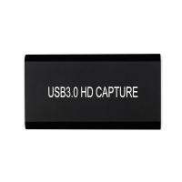 USB 3.0 HDMI อุปกรณ์เสียงวิดีโอบันทึกการ์ด HD 1080P 60Hz จับภาพเกมสตรีมสดสำหรับ MAC Linux Win8 Windows 10