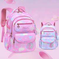 Girls Schoolbag Light Weight Lovely Princess Book Backpack for Teenager Big Size Satchel Mochila Infantil 6608 L