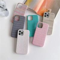 【New products】เคส iphone 14 เคสโทรศัพท์มือถือ ลายสาน สีสันสดใส สําหรับ iphone 14 14 pro max