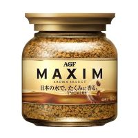 XUPAI นำเข้าจากญี่ปุ่น AGF Maxim Pure Black Coffee Powder 80g AGF Coffee Blendy ผงกาแฟแห้งทันที日本进口 AGF马克西姆纯黑咖啡粉80gAGF咖啡blendy速溶冻干咖啡粉