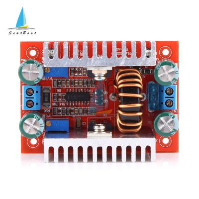 【No-profit】 DC 400W 15A Step-Up Module Boost Converter แหล่งจ่ายไฟคงที่ในปัจจุบัน LED Driver 8.5-50V ถึง10-60V เครื่องชาร์จแรงดันไฟฟ้า