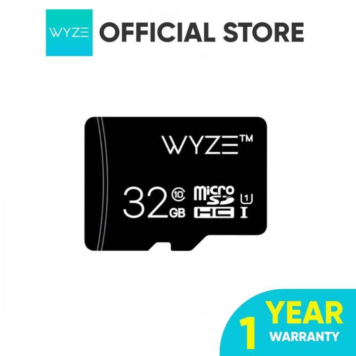 WYZE Expandable Storage 32Gb Microsdhc Card Class 10, Black For Cctv