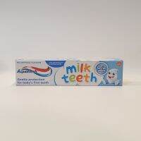 ยาสีฟันสำหรับเด็ก 0-2 ปี ,  Aquafresh Milk Teeth , 50ml , นำเข้าอังกฤษ