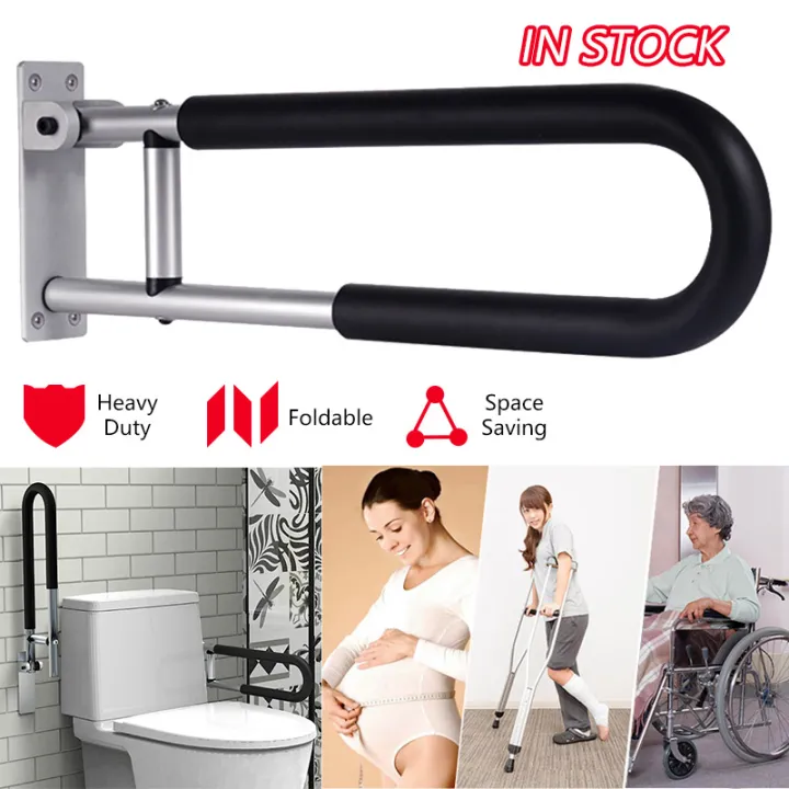 【Fast Shipping】Handicap Grab Bars Rails Toilet Handrails Bathroom