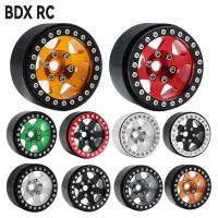 [HOT T] โลหะ6 Spokes 1.9นิ้ว Beadlock ขอบดุมล้อสำหรับ1/10ตีนตะขาบ RC Axial RBX10 SCX10 90046 Capra 1.9 UTB TRX4 RedCat D90