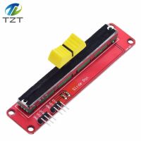 +——{} TZT  Slide Potentiometer 10K Linear Module Dual Output For Arduino AVR Electronic Block