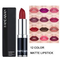 12 Color Matte Lipstick Cosmetics Durable Waterproof Non-sti