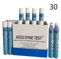 สำหรับ American ACCU 30-44 Dyne Test Marker Surface Wetness Test Pen สำหรับการทดสอบฟิล์มพลาสติก