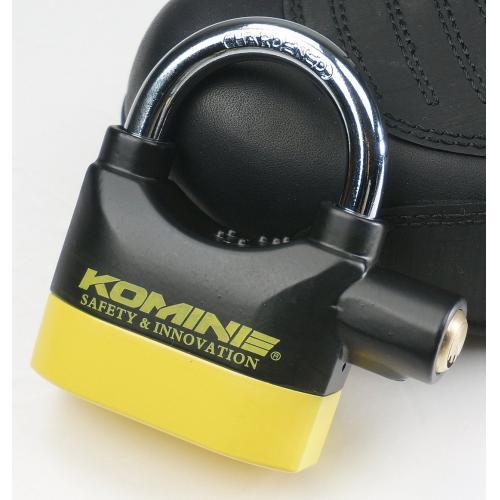 กุญแจล็อคมีเสียงเตือน-komine-สำหรับ-lk-120มอเตอร์ไซค์