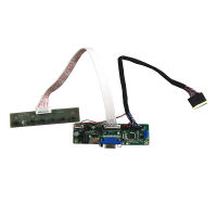 VGA LCD CONTROLLER BOARD Kit สำหรับ LTN156HT01 15.6นิ้ว1920x1080 WLED 40 Pins หน้าจอ LCD