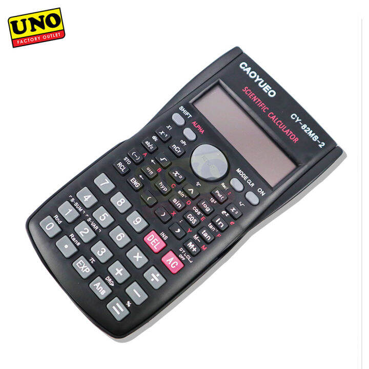 UNO SCIENTIFIC CALCULATOR BLACK Lazada PH