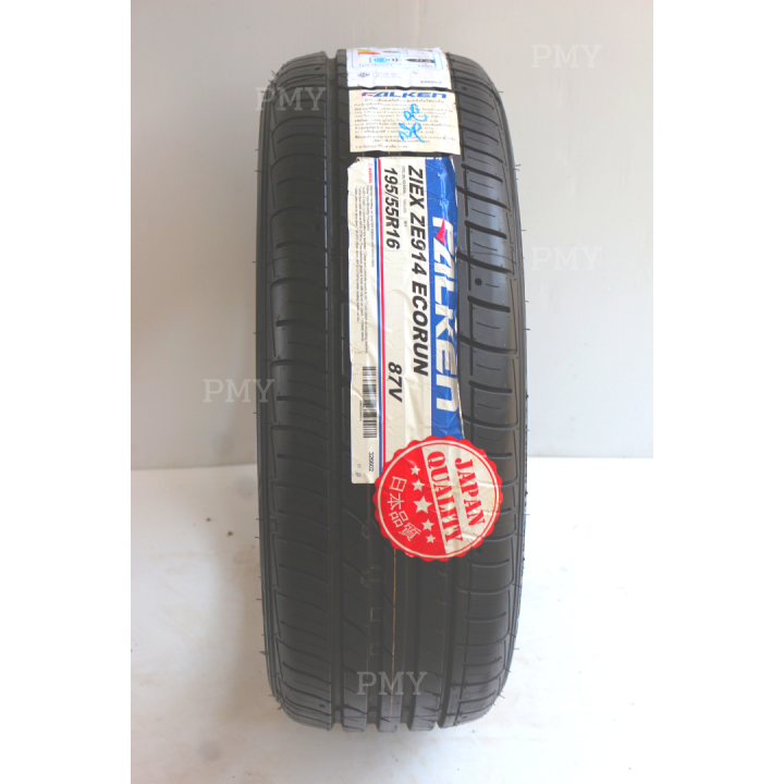 195-55r16-ยางรถยนต์-ยี่ห้อ-falken-รุ่น-ze914-ราคาต่อ1เส้น-ยางรถยนต์-สมรรถนะเยี่ยมกับการยึดเกาะถนน-และความนุ่มเงียบสบาย