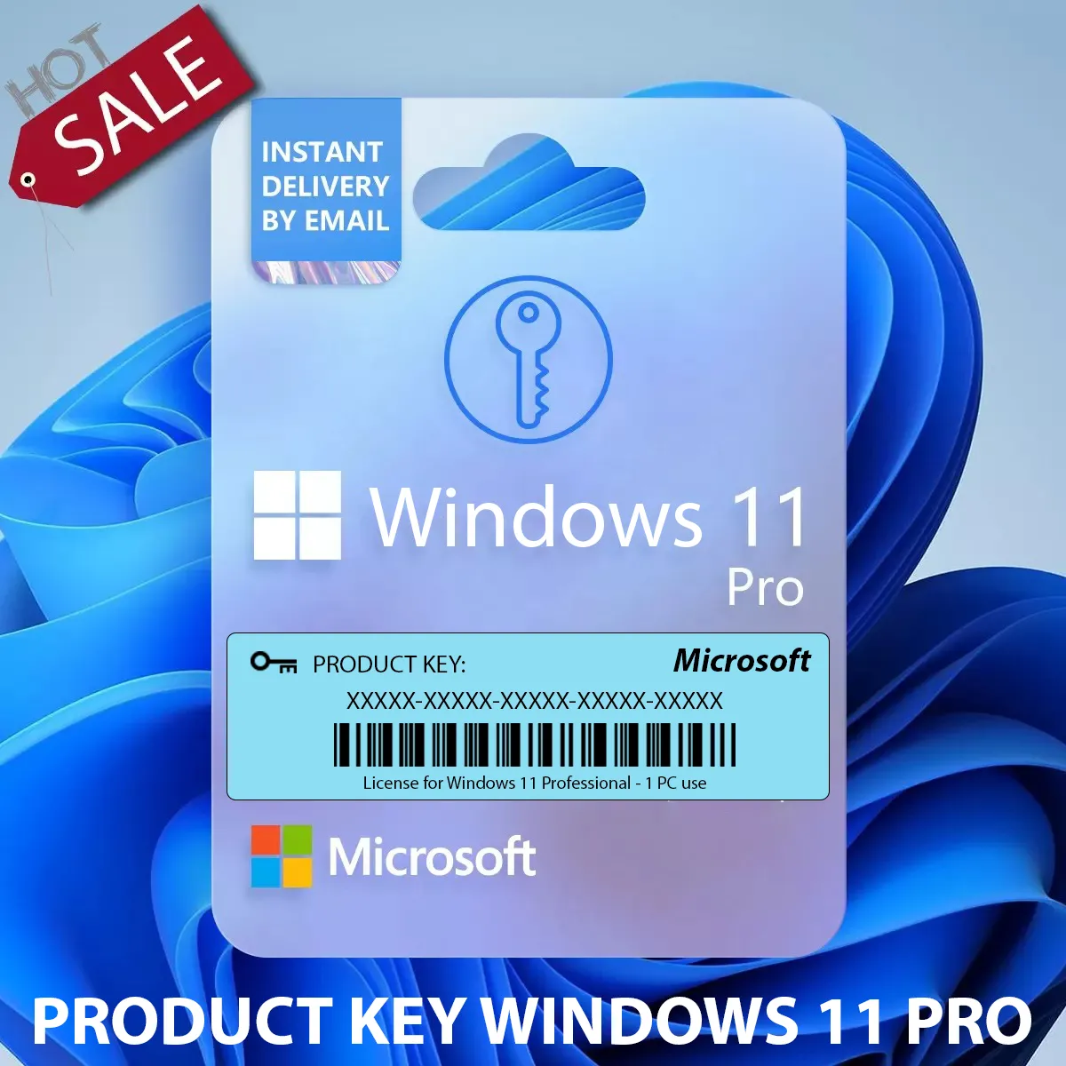 Key Windows 11 Pro Bản Quyền License Microsoft dùng mãi mãi