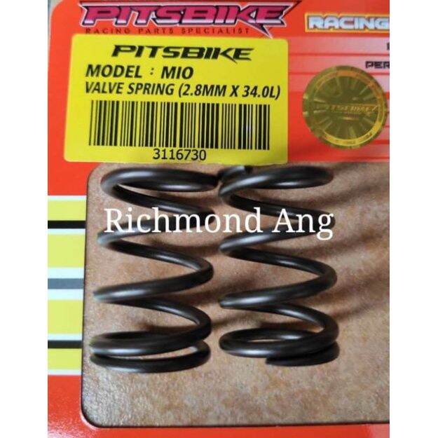 pitsbike racing 5 turns mio valve spring springs wave 100 xrm 110 34L