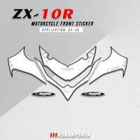 New sale 3D Gel Motorcycle Front Fairing Decals Sticker Kit for Kawasaki ZX10R C Series 2004 - 2005 zx 10 r