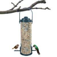 PET BIRD Feeder เครื่องจ่ายอาหารสัตว์เลี้ยงกลางแจ้งแขวนหลายหลุม BIRD Feeder Flying สัตว์อัตโนมัติเท้าเครื่องมือ 1pc