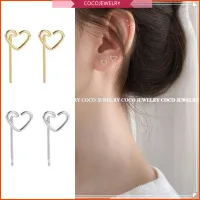【Co Co】Korean Style Hollow Heart Pierced Stud Earrings Women