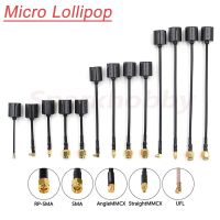 New Micro Lollipop 5.8G RHCP Image Transmission Antenna 65/105/145MM SMA / RP-SMA / MMCX / UFL For RC FPV Racing Drones DIY Part Electrical Circuitry