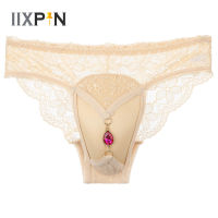 Mens Low Rise Lace Briefs Contour Pouch Elastic Waistband Underpants Transvestite Cross-Dresser Stage Show Underwear