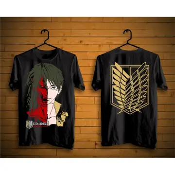 Attack on Titan Eren Final Shingeki No Kyojin Anime AOT Tshirt T