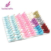 Lucia crafts 12pcs/lot 2x4cm Mixed Color Foam Artificial Chromatic Birds Wedding Christmas Tree DIY Decoration H0454