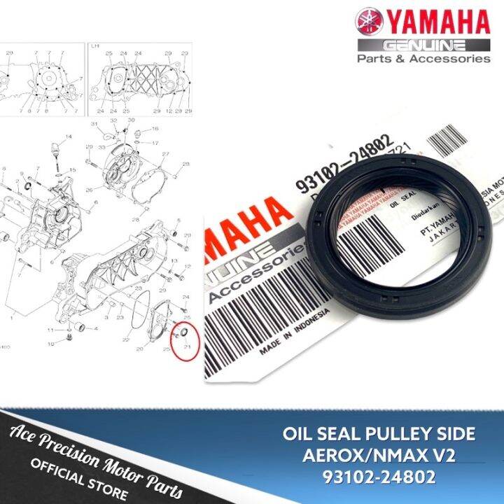 OEM Yamaha Oil Seal Part#93102-28476 (Fitment In Description - Foto 3