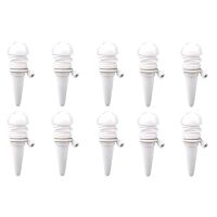 10Pcs Automatic Watering Probes Plant System Ceramic Creat Gardening Flower Potted Drip Device Garden Hoseswater White