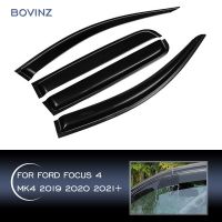 สำหรับ Ford Focus 4 MK4 2019 2020 2021 2022ที่กำบังกันสาดคิ้วกันสาดกระจกรถยนต์ที่บังแดดที่กำบังที่บังฝน