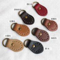 [COD] Japanese-style round double-sided leather buckle D ring side ear black D-shaped handmade luggage bag