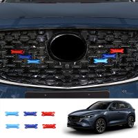 6Pcs Car Front Grille Trim Strip Cover Bumper Cover Stickers for CX5 -5 2022+