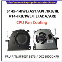 DC28000DXF0สำหรับ Lenovo Ideapad S145-14IWL /Ast/api/ikb/iil V14-IKB /Iwl/iil/ada/ใช้ระบายความร้อนแล็ปท็อป CPU พัดลม5F10S13876 5F10S13907