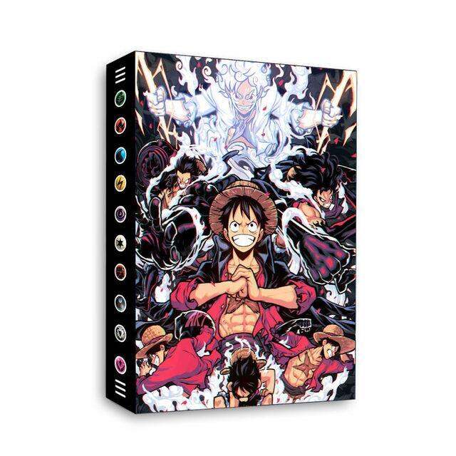 lz-bianyotang672-20-models-240pcs-cartoon-dragon-ball-card-book-demon-slayer-naruto-one-piece-anime-holder-binder-album-collection-card-toys-gift