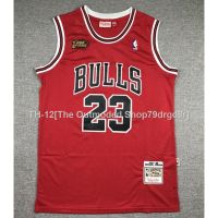 ☋◙☸ final bid new men Chicago Bulls number 23 Michael MN embroidery basketball jerseys jersey red