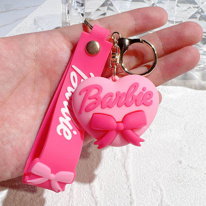 พร้อมส่ง-จี้กระเป๋าเด็กผู้หญิงเครื่องราง-boneka-รูป-barbie-บาร์บี้พวงกุญแจการ์ตูน