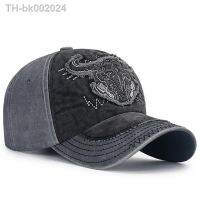 ❣ D T 2022 new fashion baseball cap men and women adjustable punched denim punk style high quality cotton trend sun protection cap