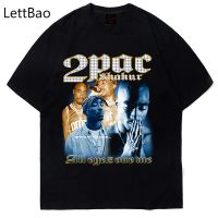 TOP Tees hip hop RAP Star streetwear 2pac tupac พิมพ์ T เสื้อผู้ชายแฟชั่นและ West เสื้อยืดขนาดใหญ่ผู้ชายแขนสั้น