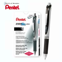 Pentel ปากกาหมึกเจล เพนเทล Energel Deluxe BL77 0.7mm - หมึกสีดำ (กล่องละ 12 ด้าม)