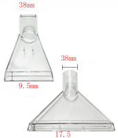 38มิลลิเมตรเครื่องดูดฝุ่นสกัดหัวฉีดหมุนหัวแปรงล้างหมุนหัวฉีดโซฟาพรมทำความสะอาดหัวฉีดชิ้นส่วนเครื่องดูดฝุ่น