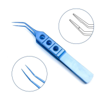 ใหม่ Mcpherson Tying Forcep 85มม. พร้อมแท่นผูก6มม. เครื่องมือแว่นสายตา