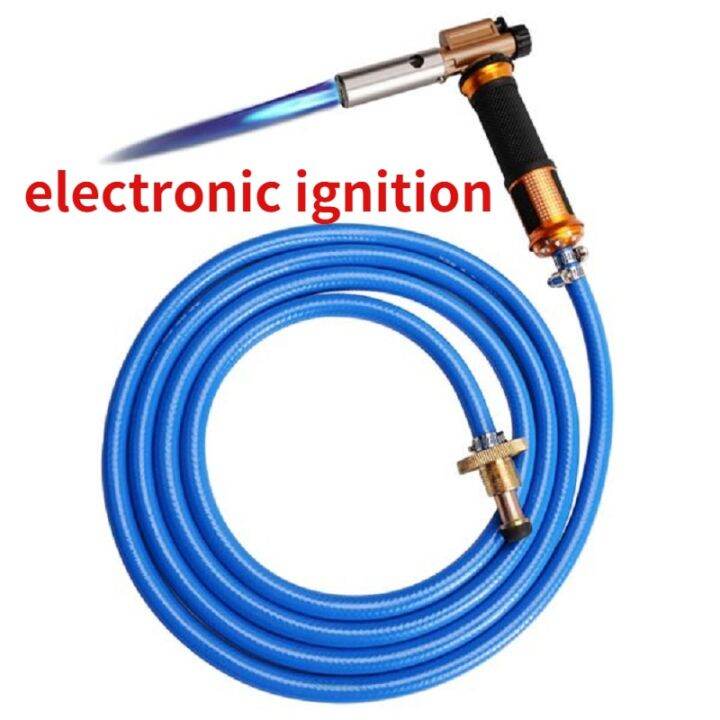 Gas Iron Welding Tool Burner Gas Heating for Hose 2.5M With Burner Gas