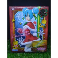 (ของแท้ หายาก) ฮัตสึเนะ มิกุ คริสต์มาส 2021 Hatsune Miku Christmas 2021 Sega SPM Figure