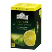 Trà Chanh Anh Quốc 40g 20 túi - Ahmad Lemon & Lime Tea 40g 20bags